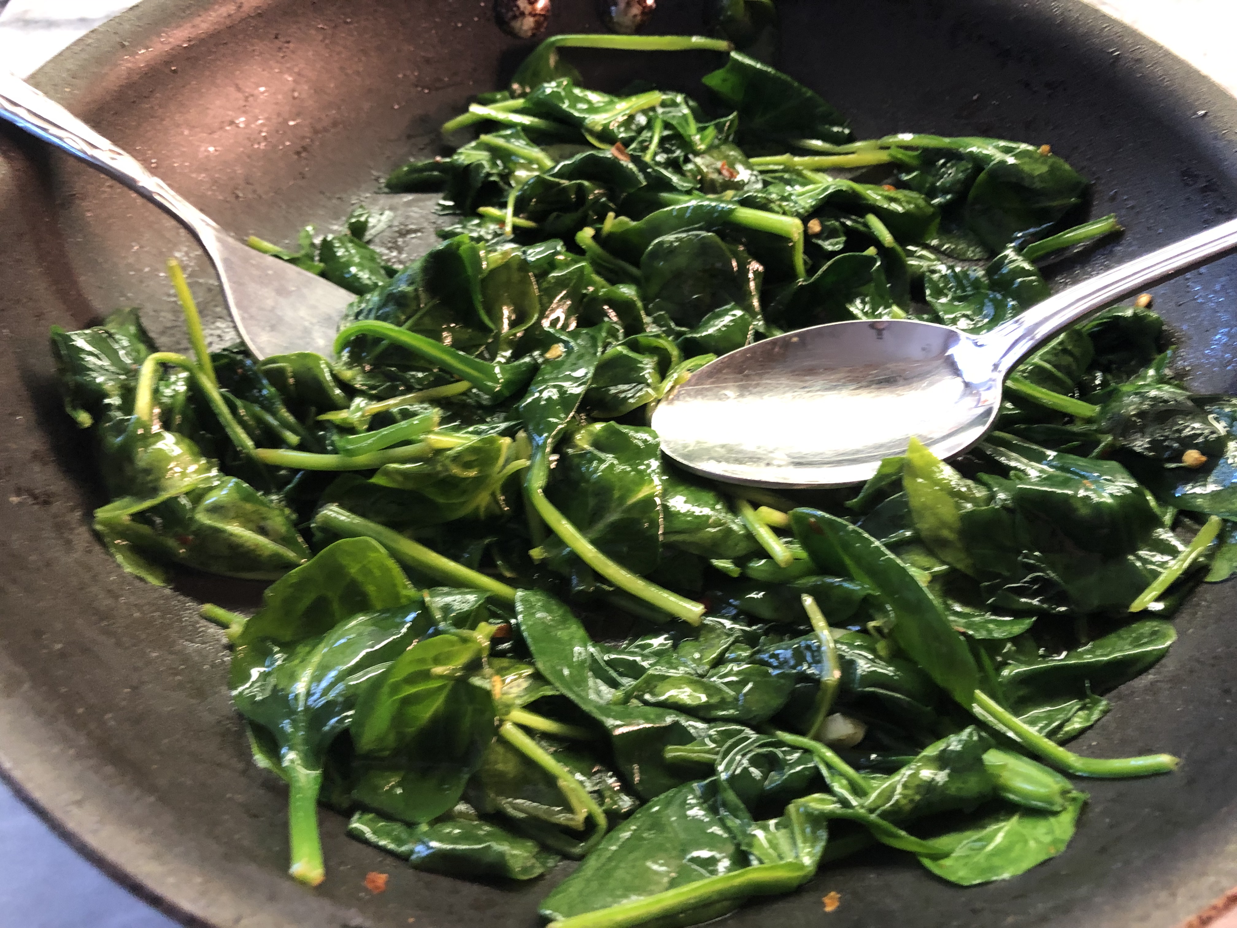 Sauteed Spinach