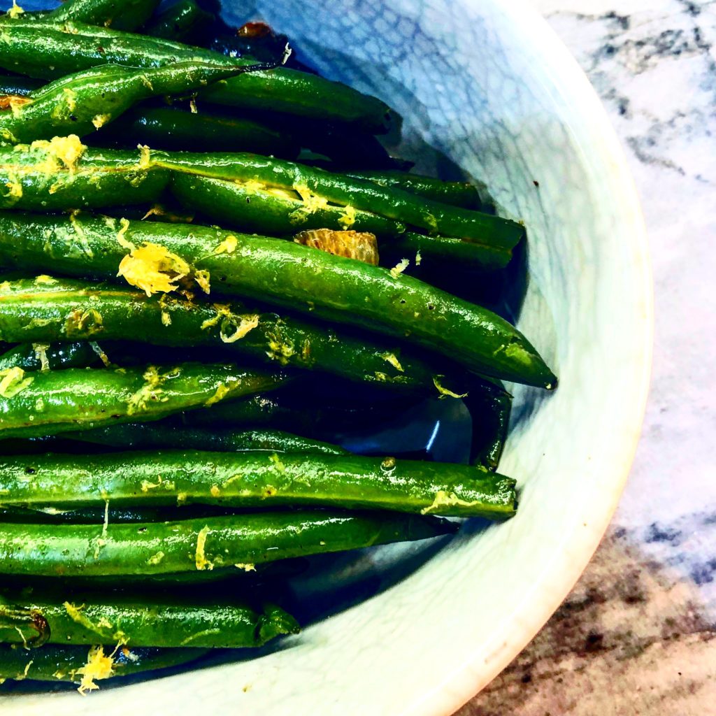 Lemony Green Beans