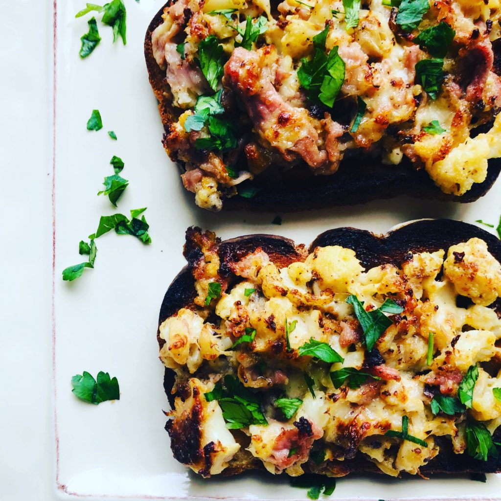 Cauliflower Toast