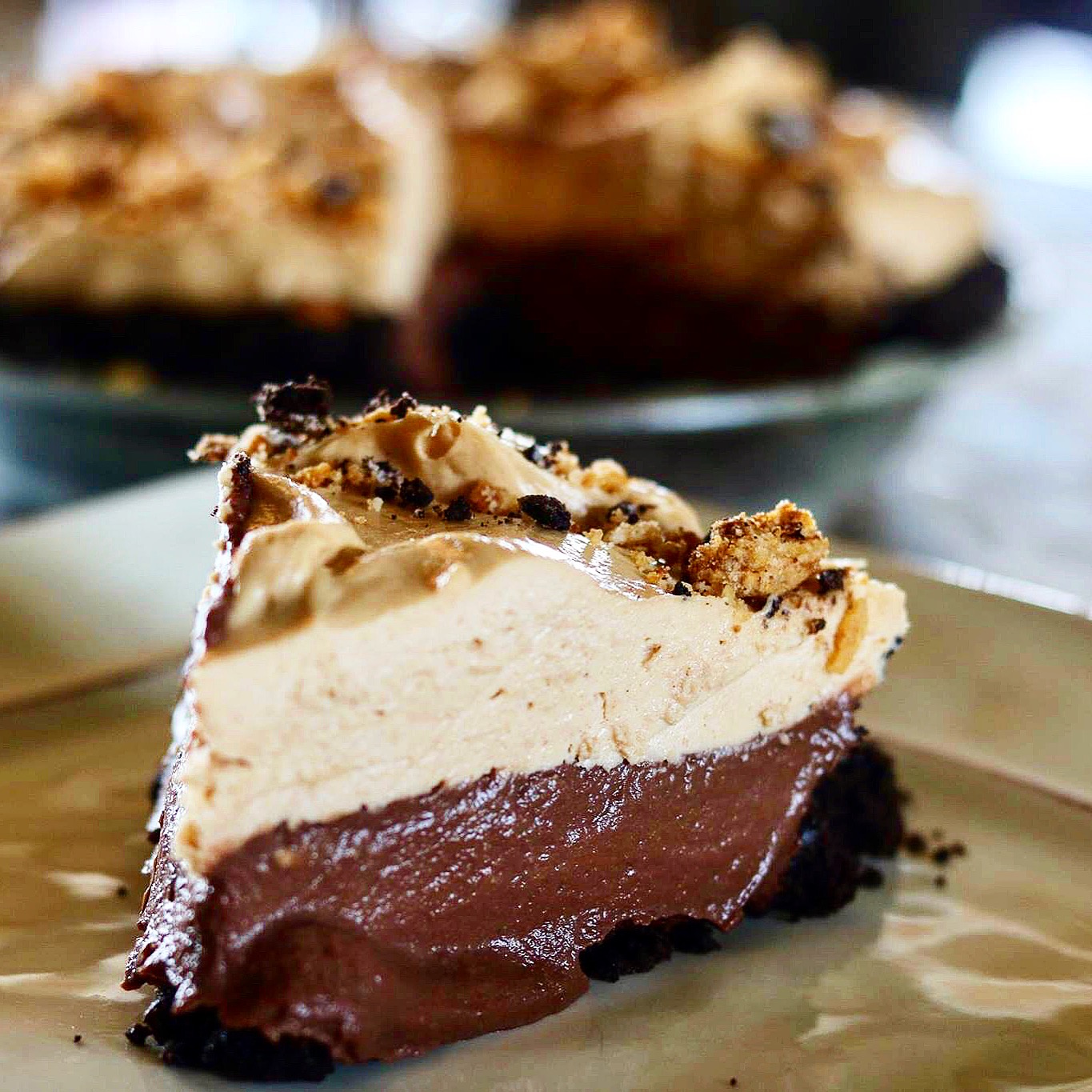 Chocolate Peanut Butter Pie