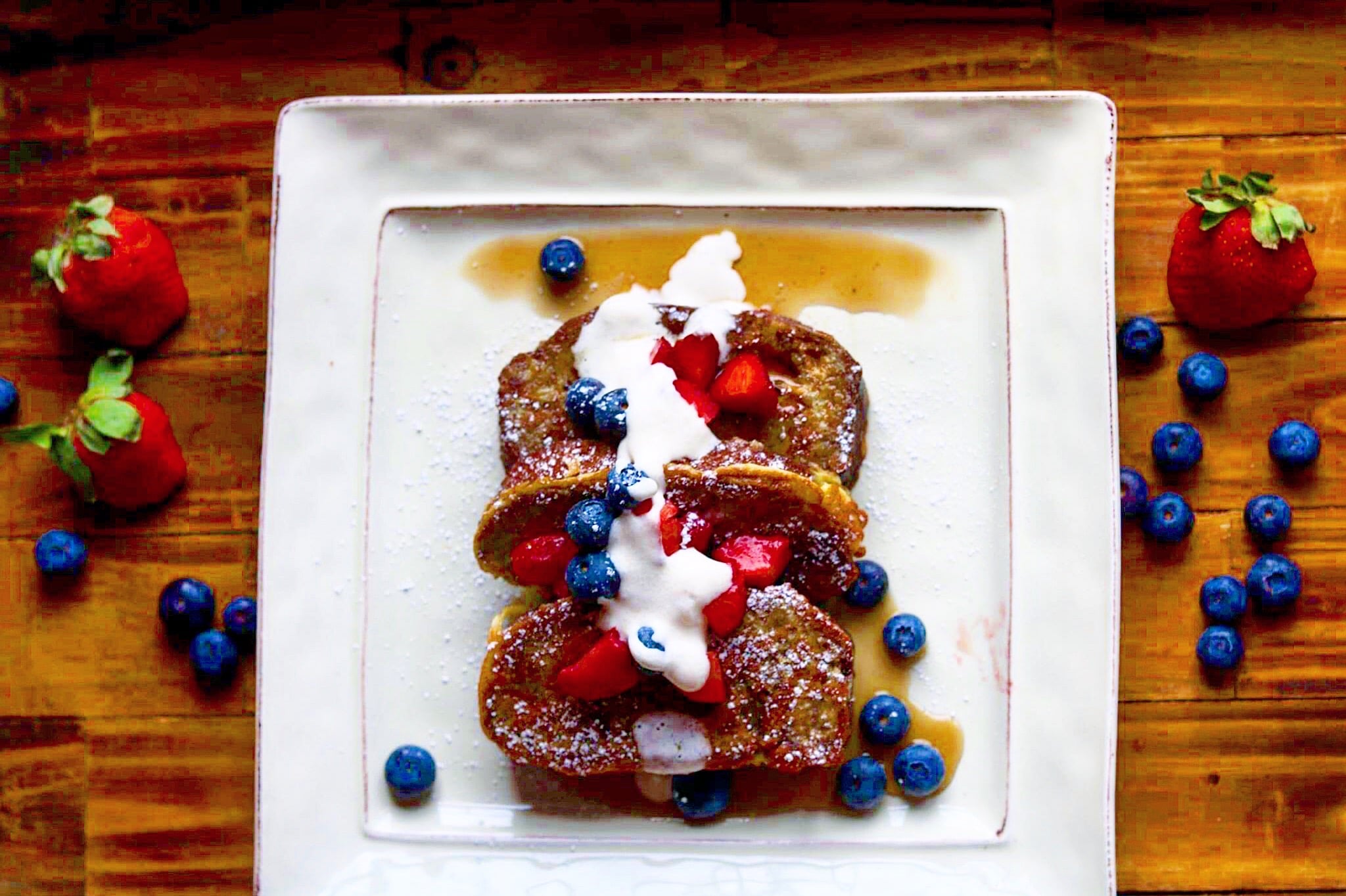 I love French Toast! But can you image French Toast made from homemade Banana & Apple Bread! Perfection!