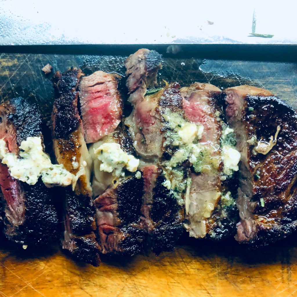 Happy Birthday - Iron Skillet Ribeye Steak Happy Birthday - Iron Skillet Ribeye Steak