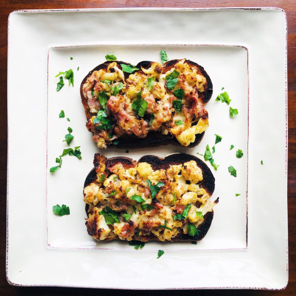 Cauliflower Toast