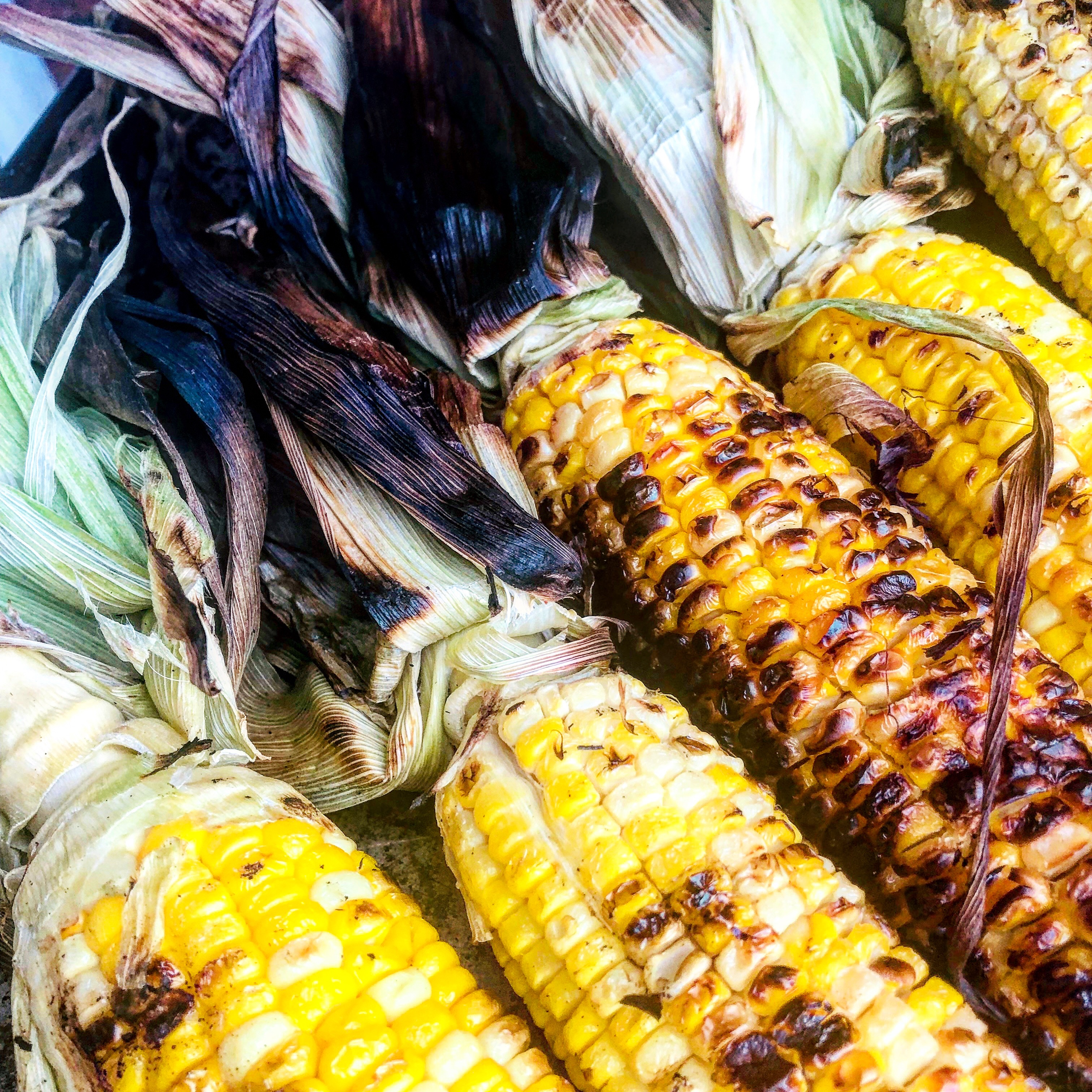 Grilled Corn on the Cob