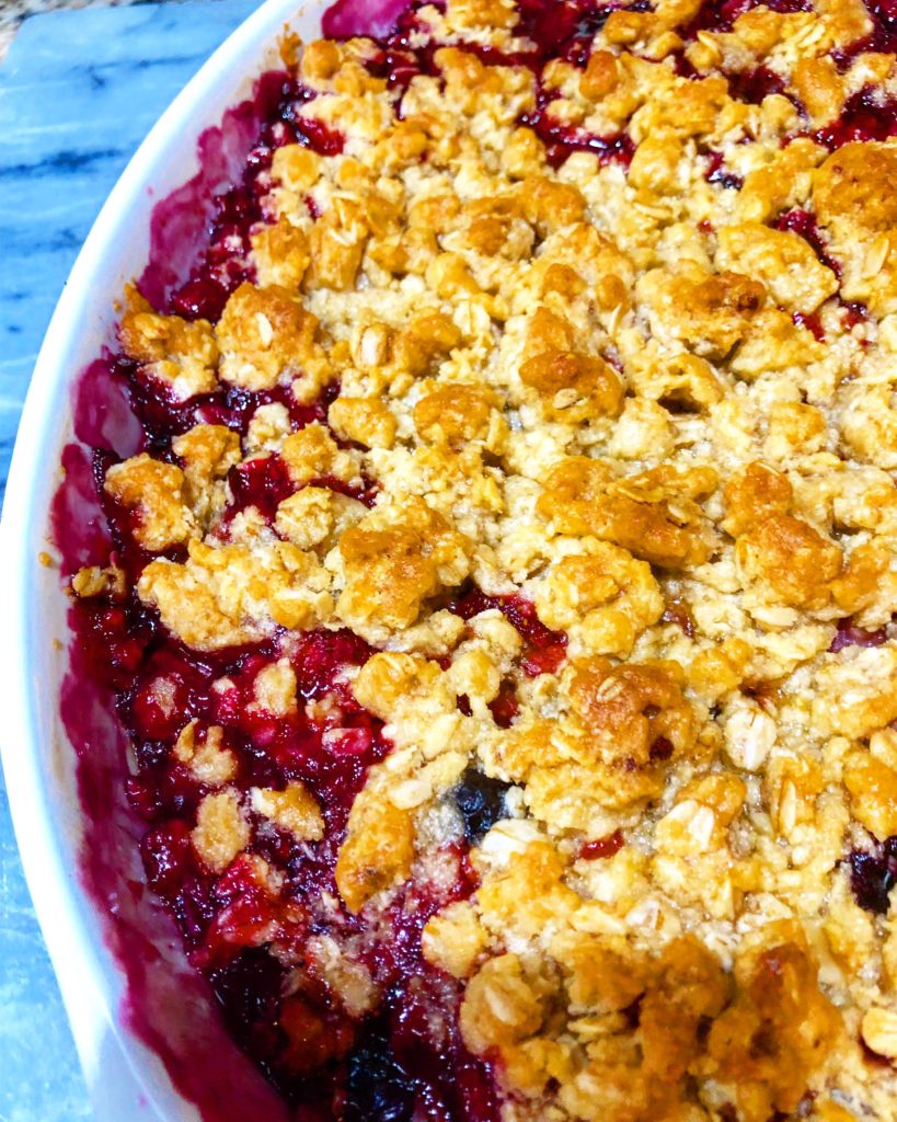 Fresh Berry Crisp