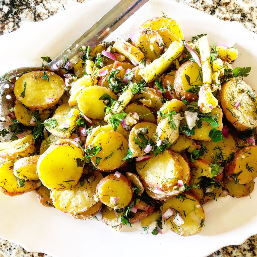 Mediterranean-Style Dijon Mustard Potato Salad