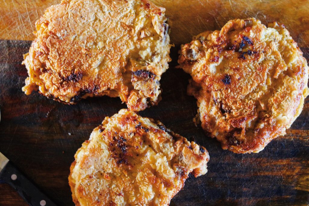 Buttermilk Brined Chicken Fried Pork Chops