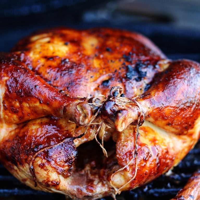 Big Green Egg Smoked Bbq Chicken