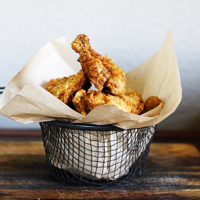 Southern Fried Chicken
Southern Fried Chicken you cook yourself is the best! My mother was an only child and we spent a lot of time with her mother, my grandmother or Granny as we called her. We’d go for the weekend to stay with her and almost every Saturday night before we went to bed Granny and Mom would make sure the kitchen was spotless and then they would cut chickens up and put them in salted water and into the refrigerator to brine overnight for Sunday lunch. 