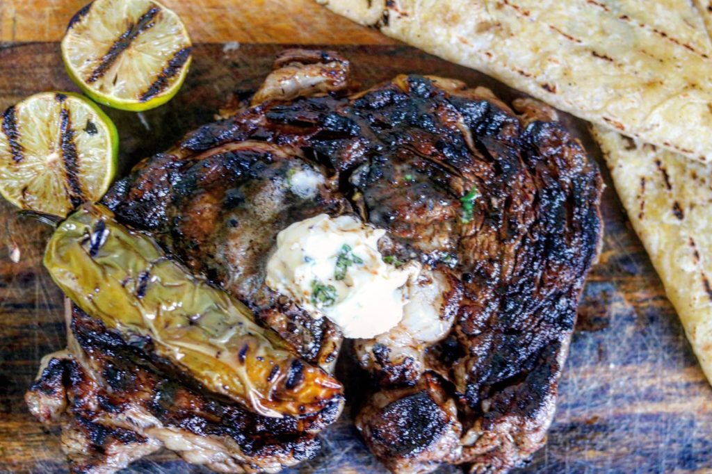 Chipotle Glazed Ribeye Steak