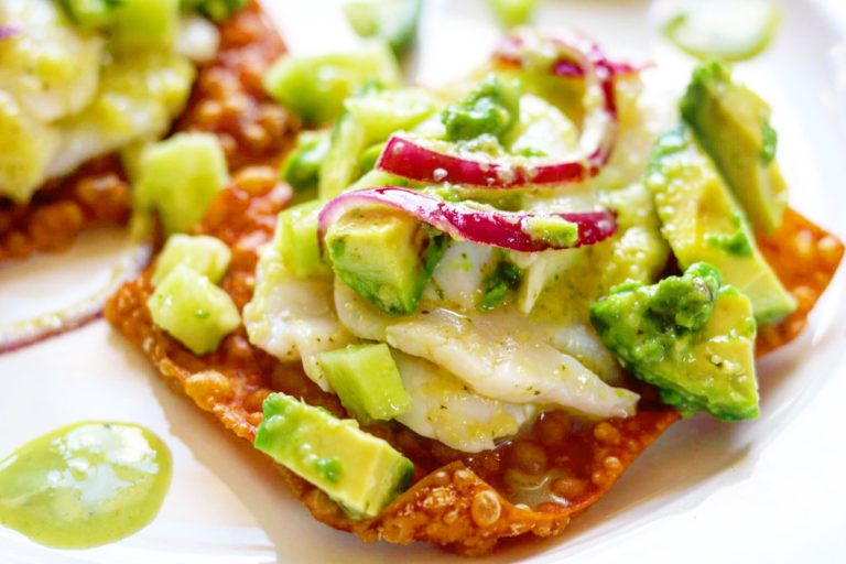 Scallops in Aguachile
