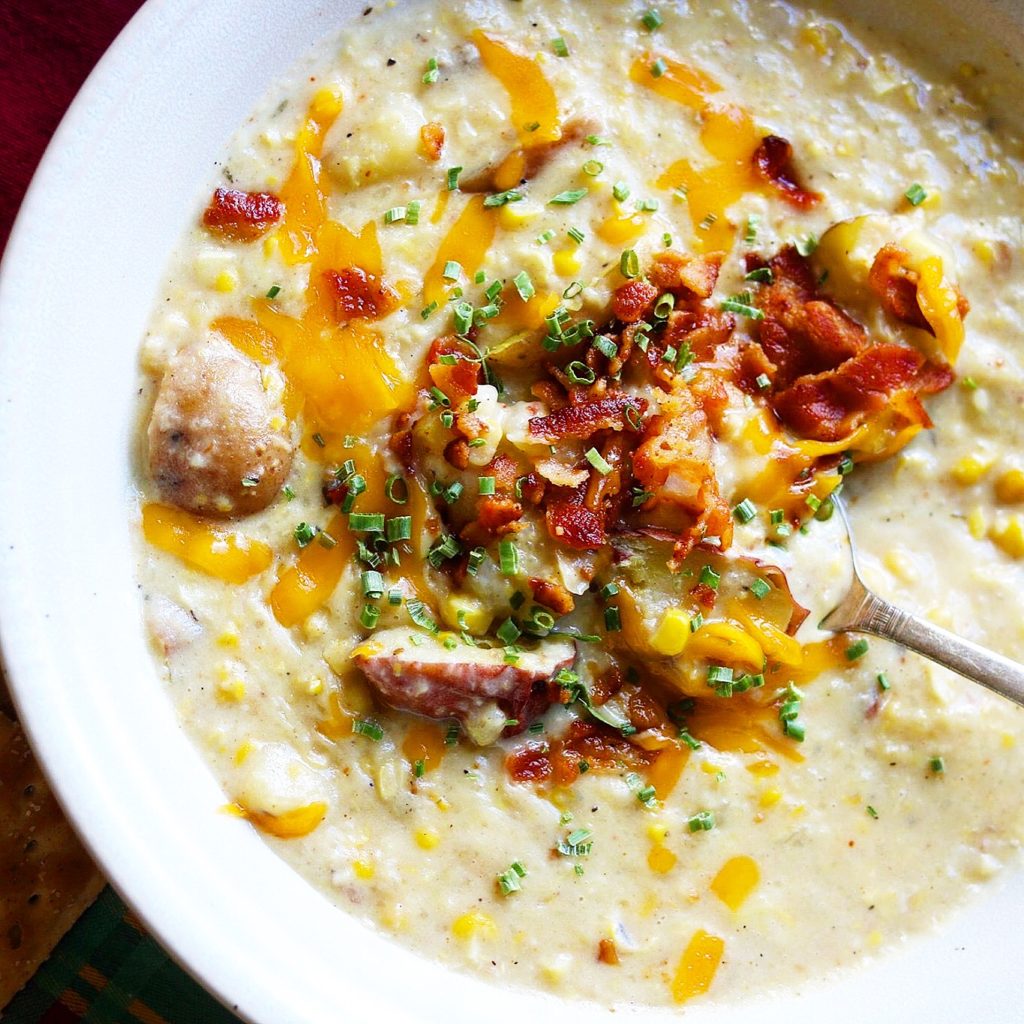 Instant Pot Potato Corn Chowder
