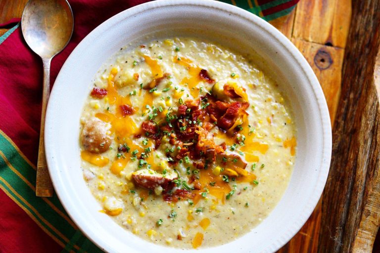 Instant Pot Potato Corn Chowder