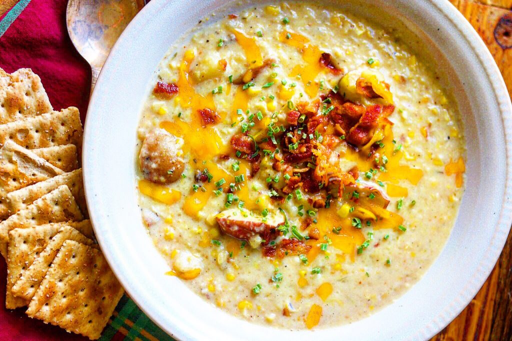 Instant Pot Potato Corn Chowder
