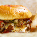 Leftover Chili And Beef Queso Dip Burgers