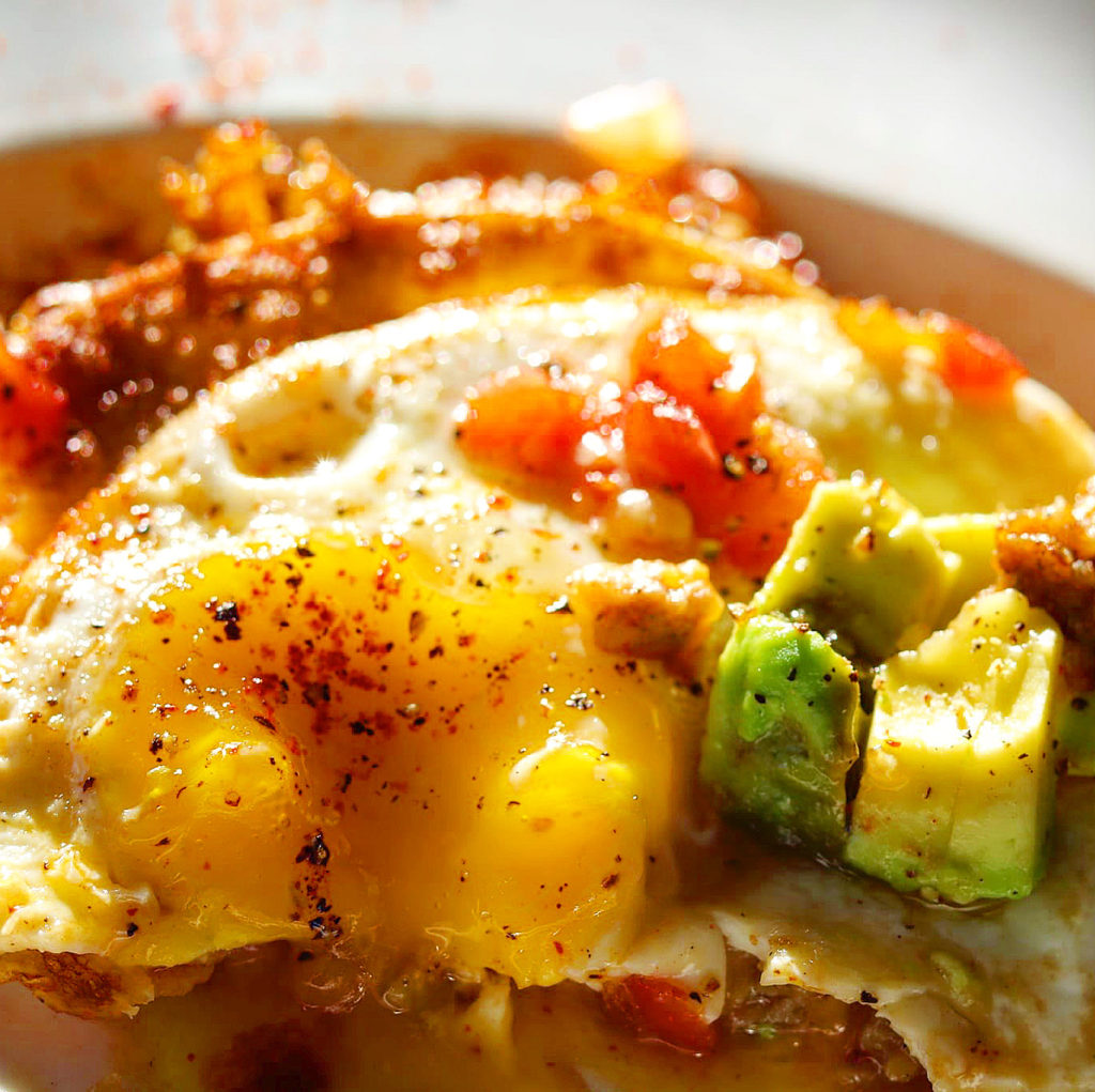 Fried Egg Quesadilla