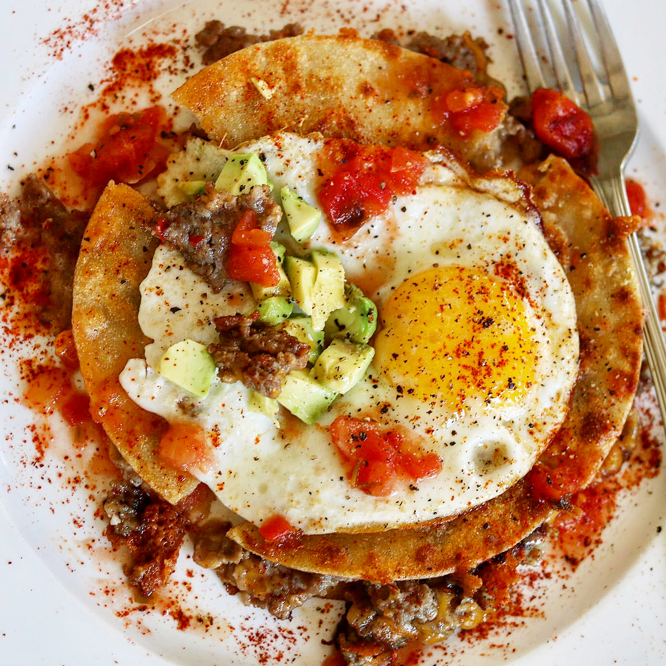 Fried Egg Quesadilla