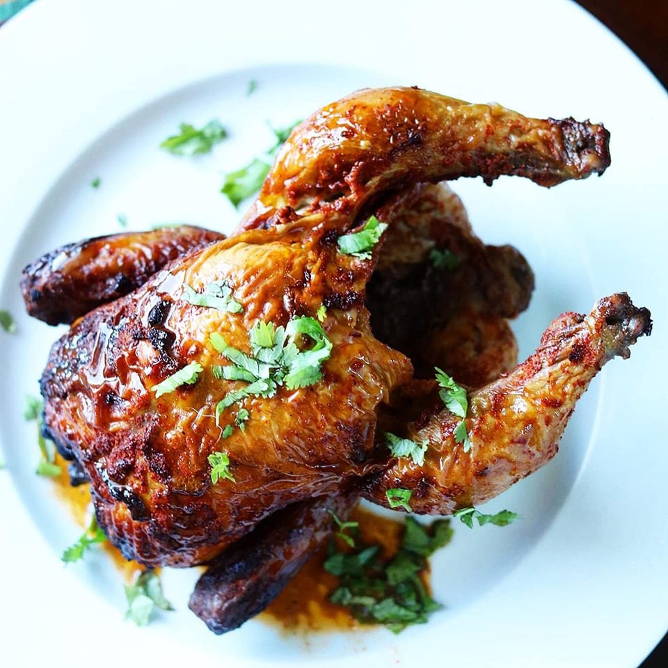 Beer Can Cornish Hen