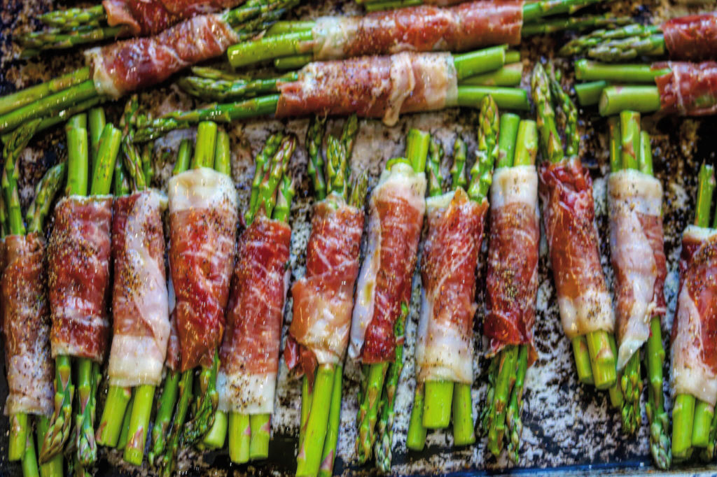 Prosciutto Wrapped Asparagus