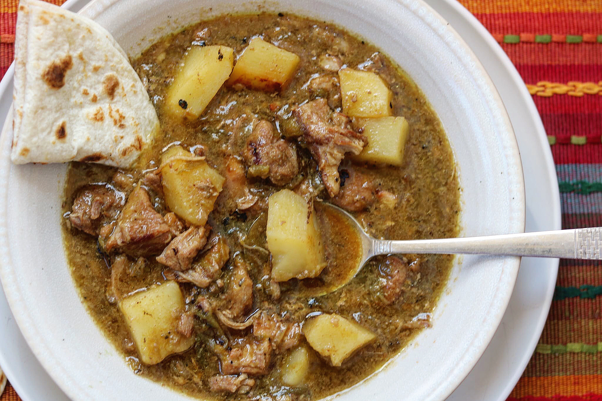 We Love Traditional Hatch Green Chile Stew A Cook Named Rebecca 7430