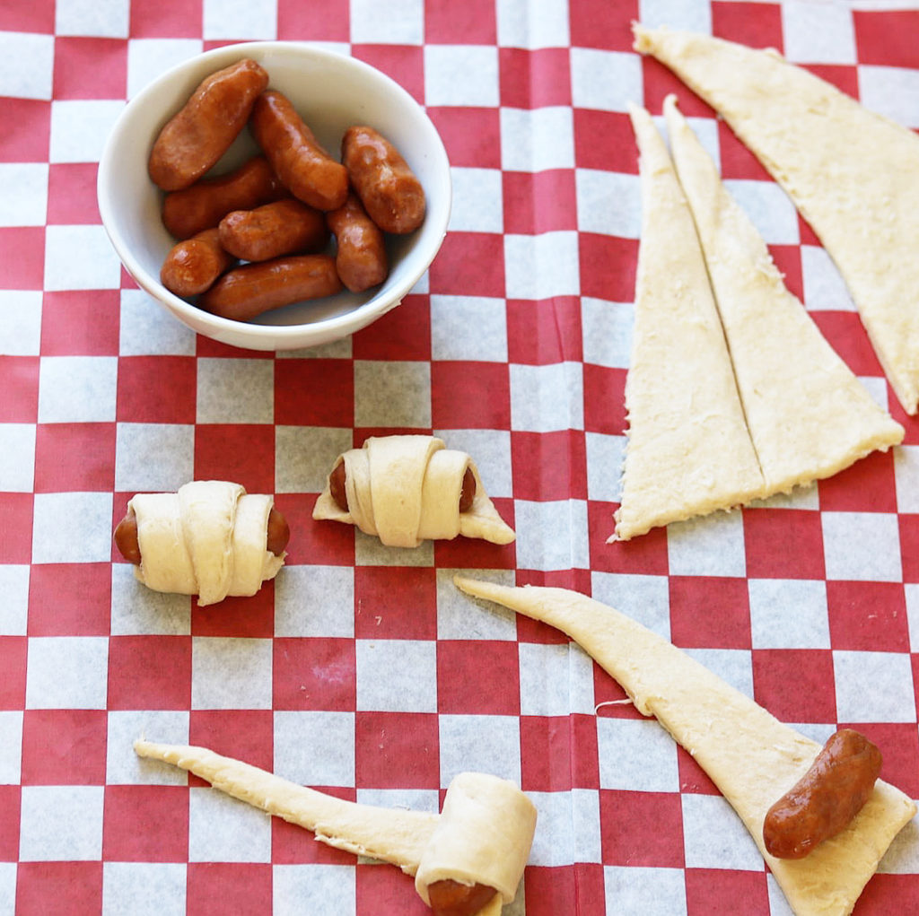 Retro Pigs In A Blanket