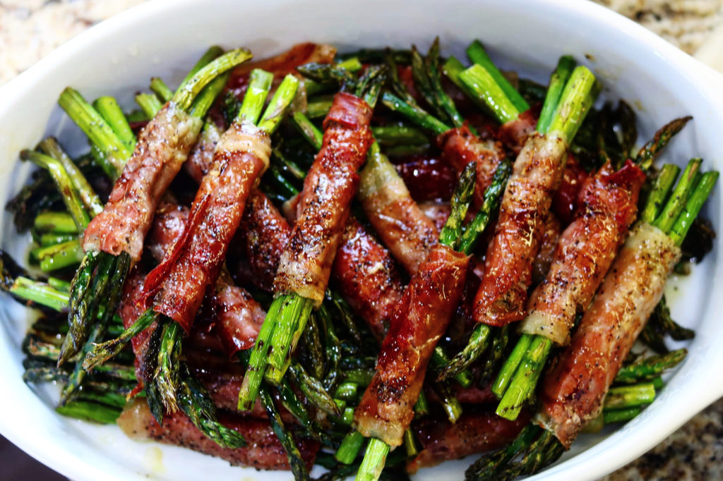 Prosciutto Wrapped Asparagus