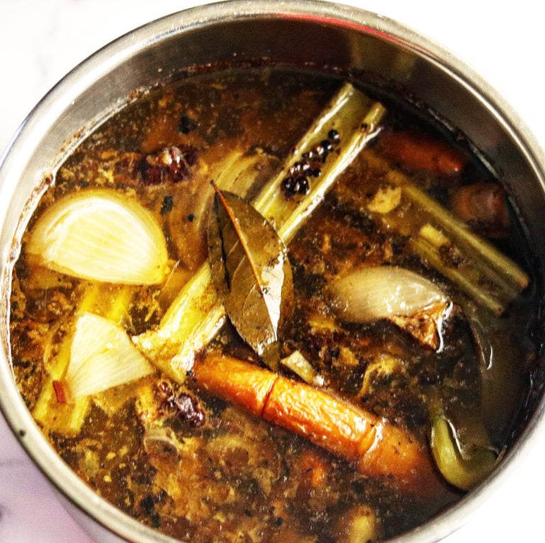 Homemade Beef Bone Broth