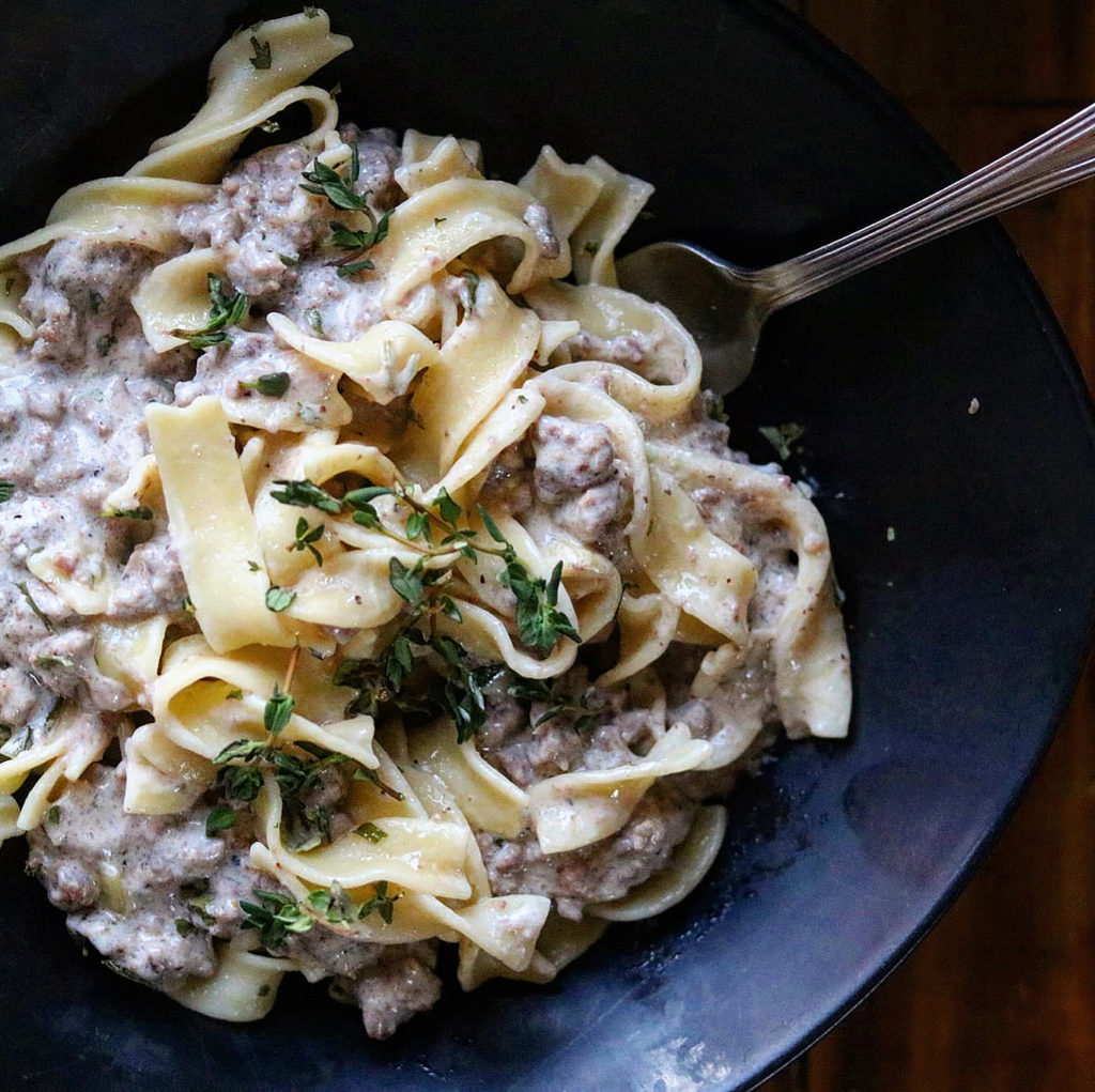 Hamburger Stroganoff
