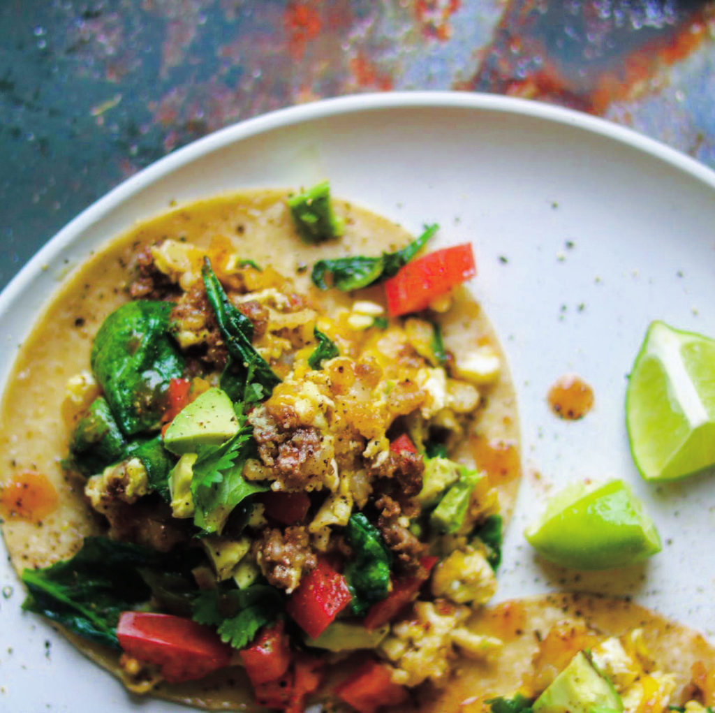 Super Greens Breakfast Tacos