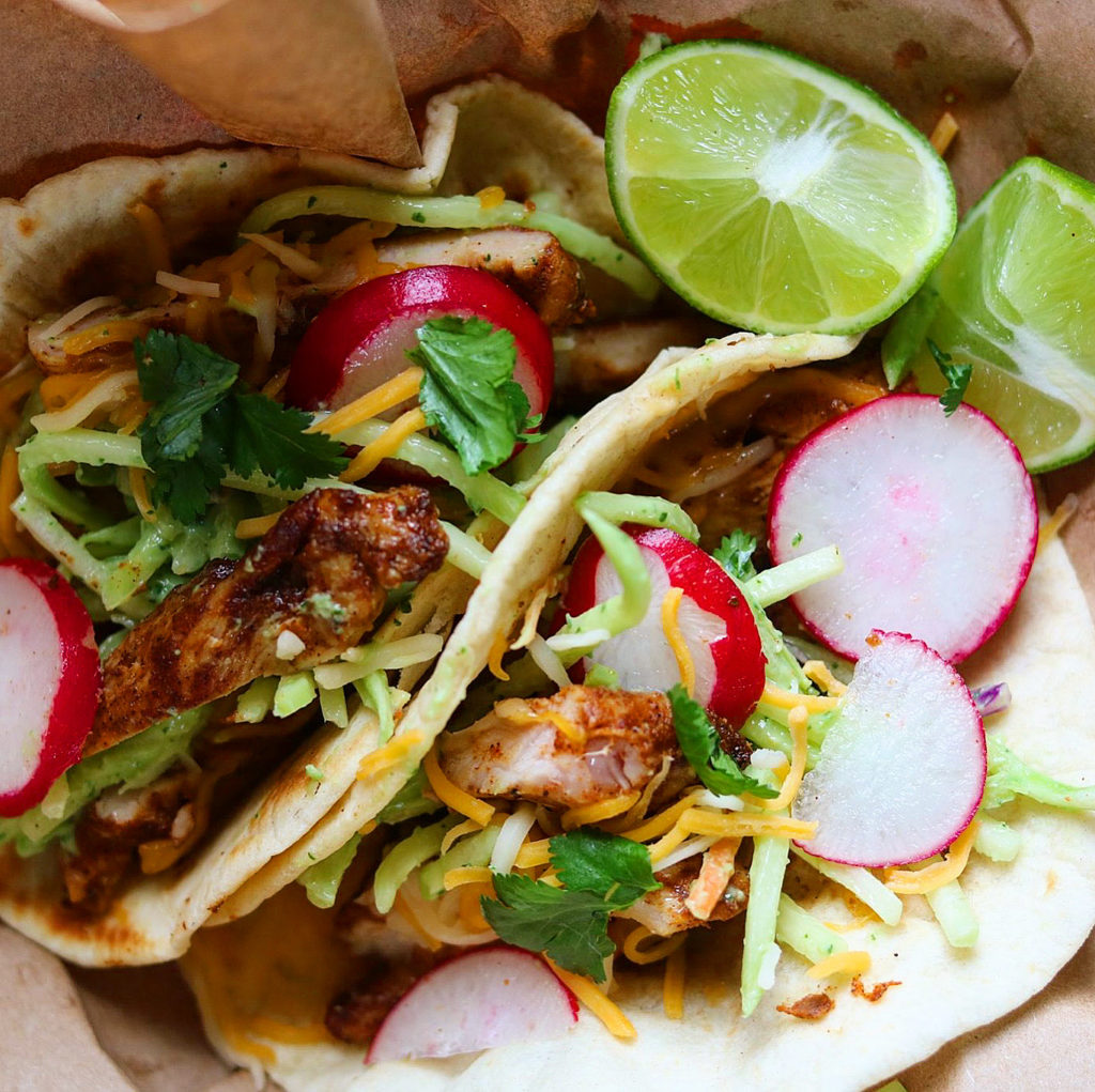 Spicy Chicken Tacos