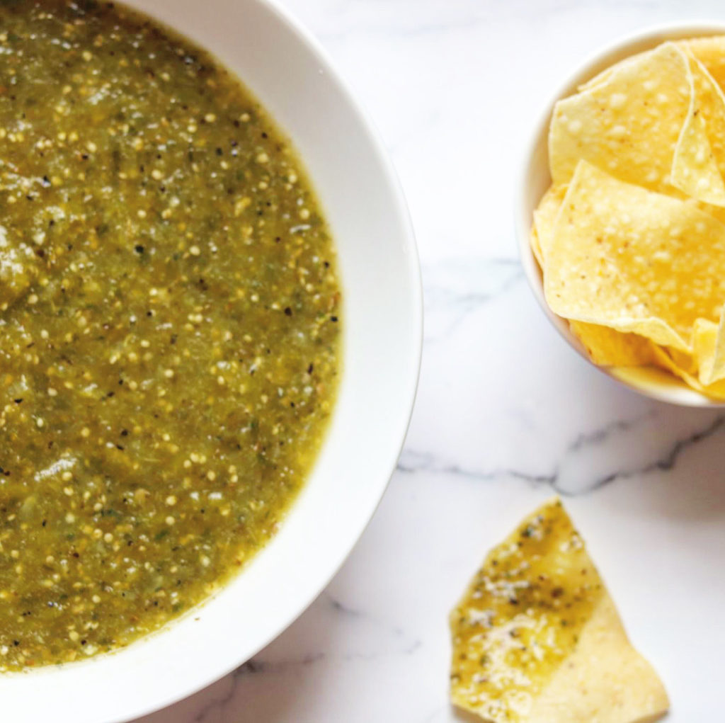 Roasted Tomatillo Salsa