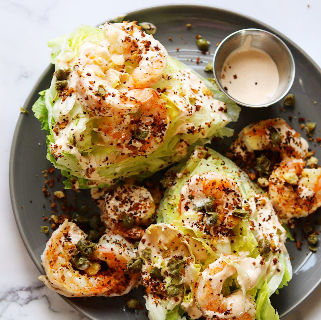 Shrimp Wedge Salad