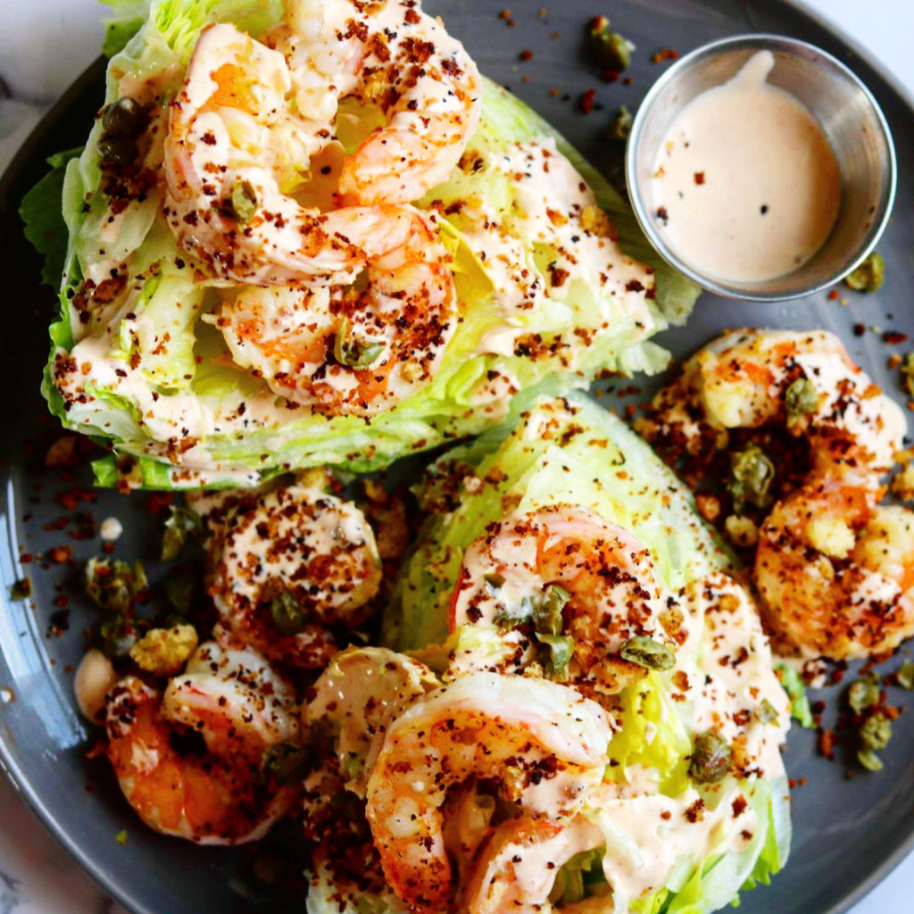 Shrimp Wedge Salad