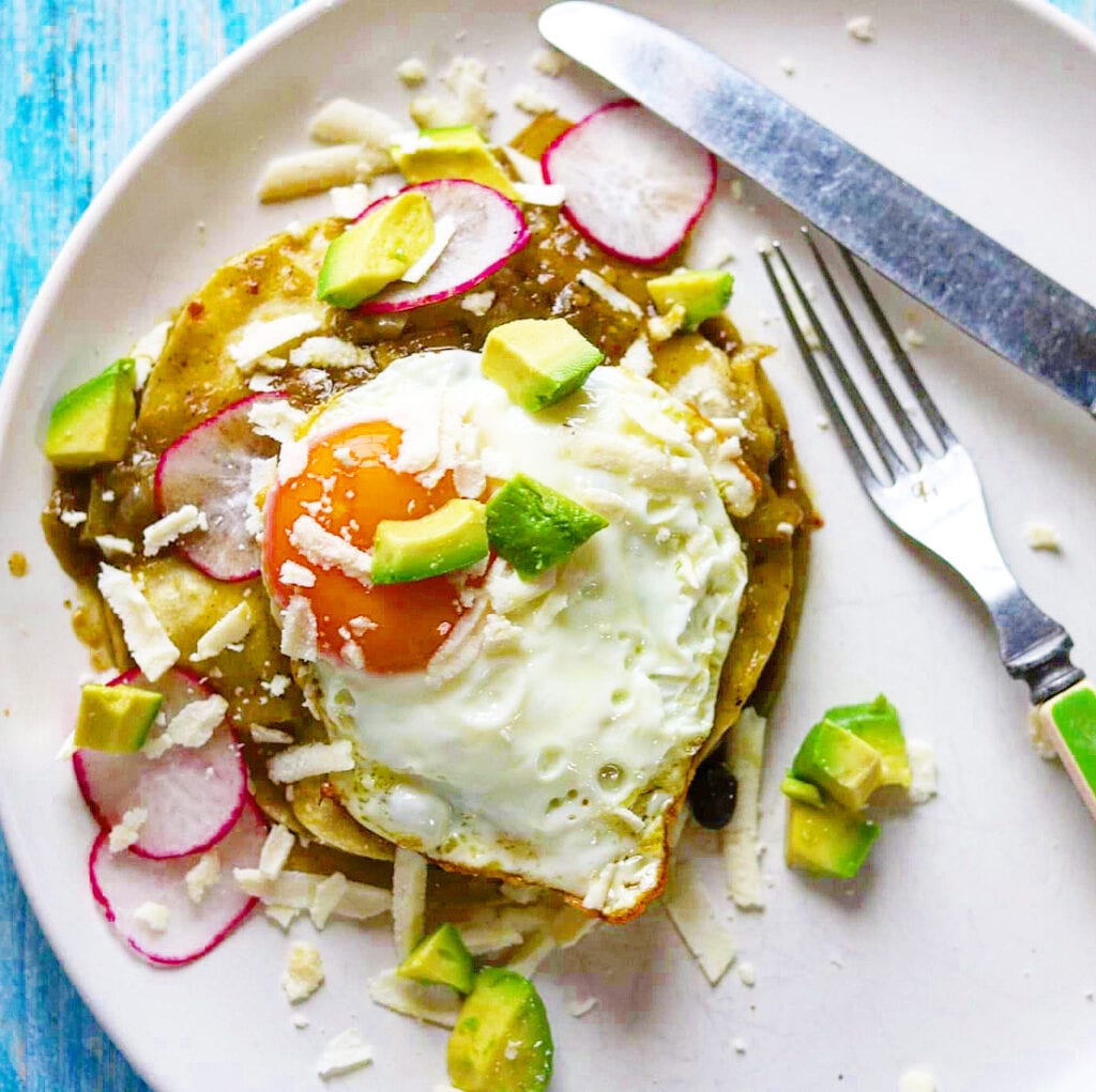 Tostada Chilaquiles