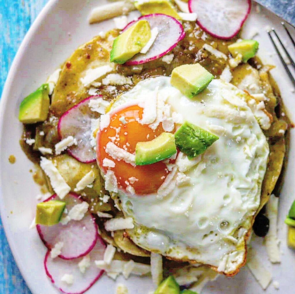 Tostada Chilaquiles