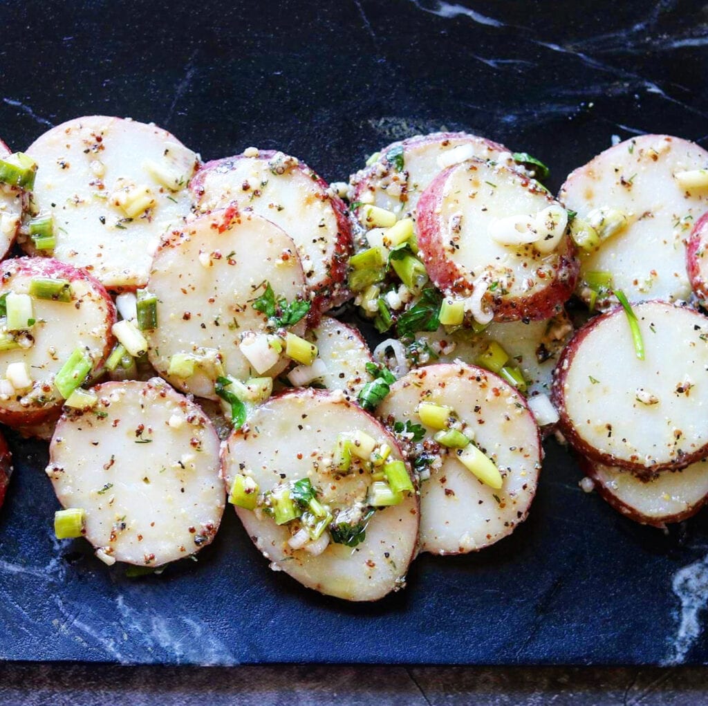 mayonnaise free potato salad