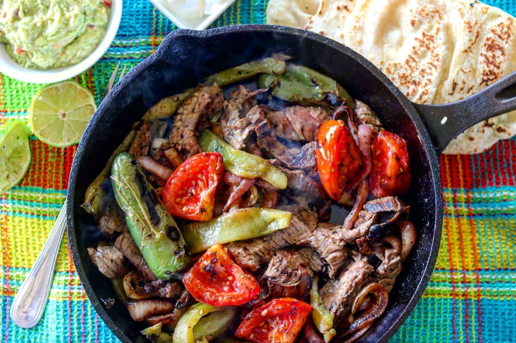 Skirt Steak Fajitas!