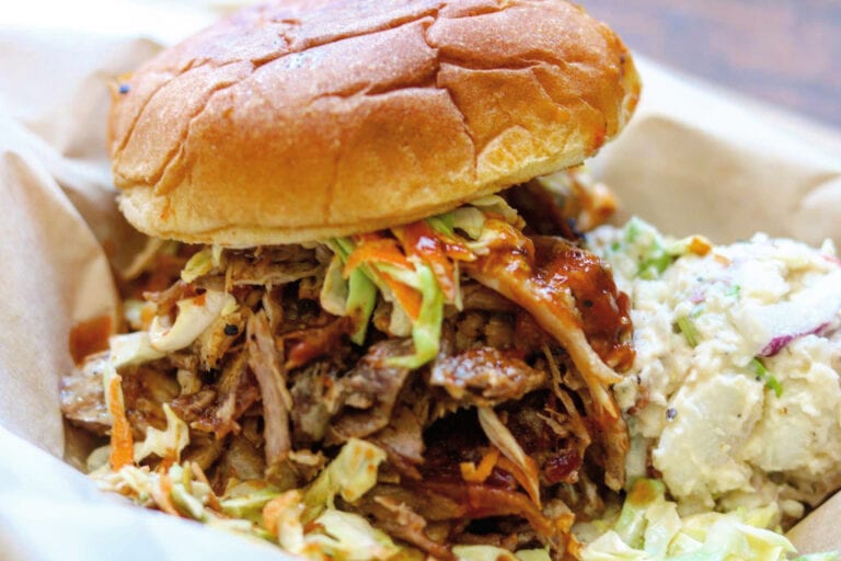 Texas Pulled Pork Sandwich
