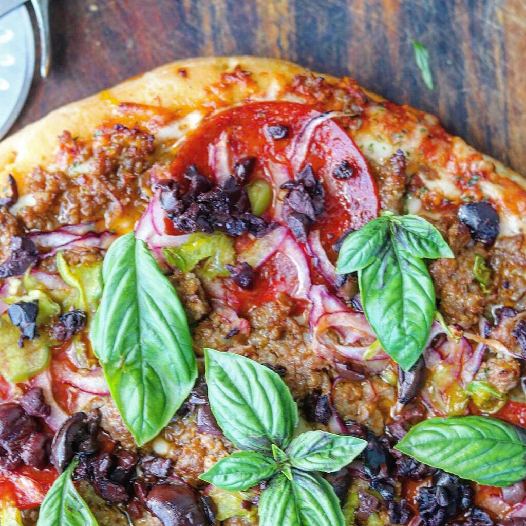 Sausage & Pepperoni Pizza