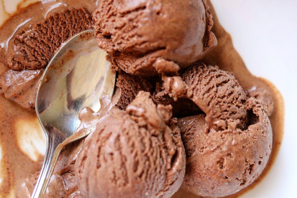Ben and Jerry's Chocolate Ice Cream