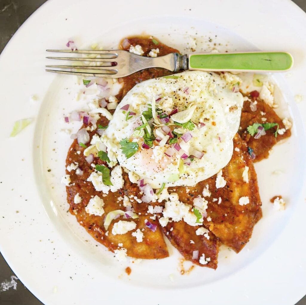 Chilaquiles Rojos
