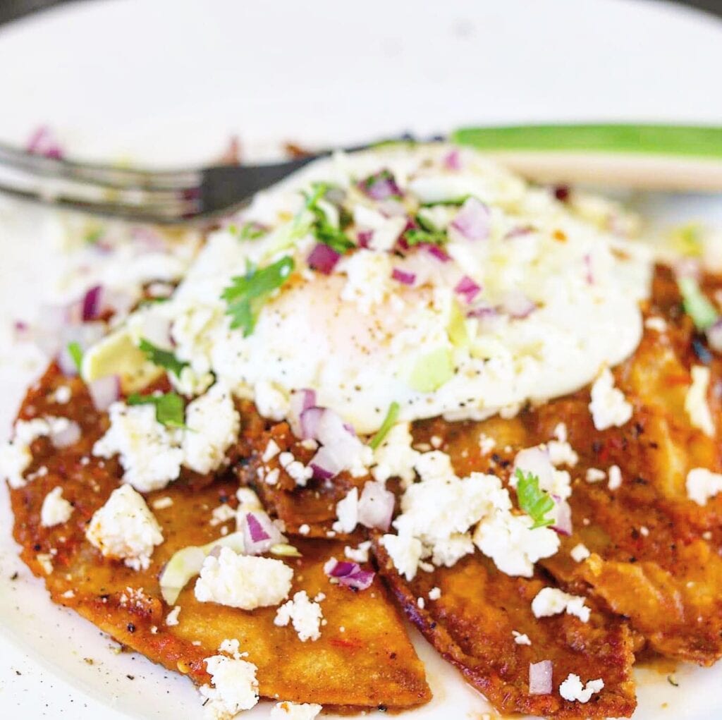 Chilaquiles Rojos