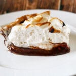 Aunt Donna Lou's decadent chocolate meringue pie