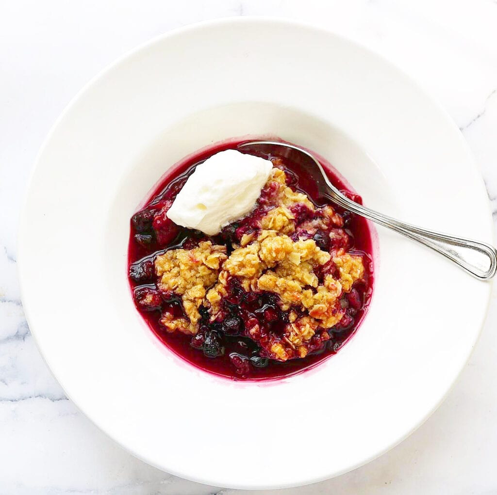 Fresh Berry Crisp