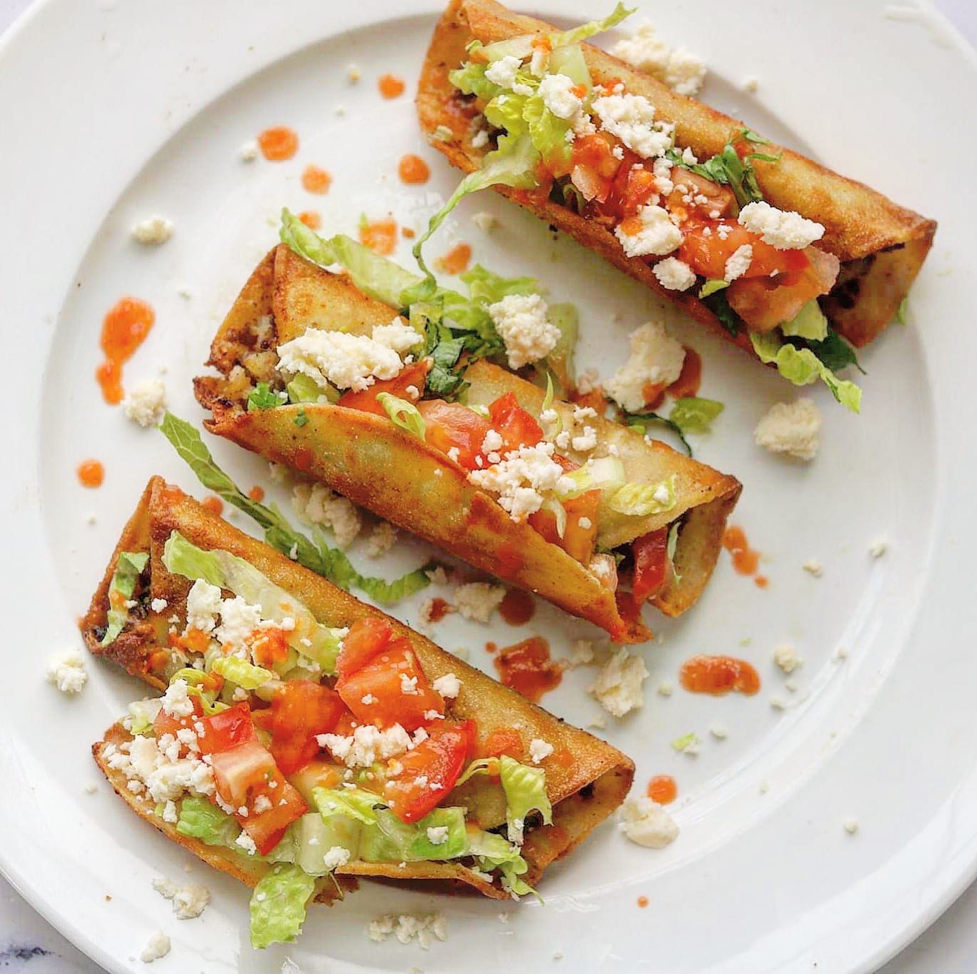Chorizo and Potato Taquitos