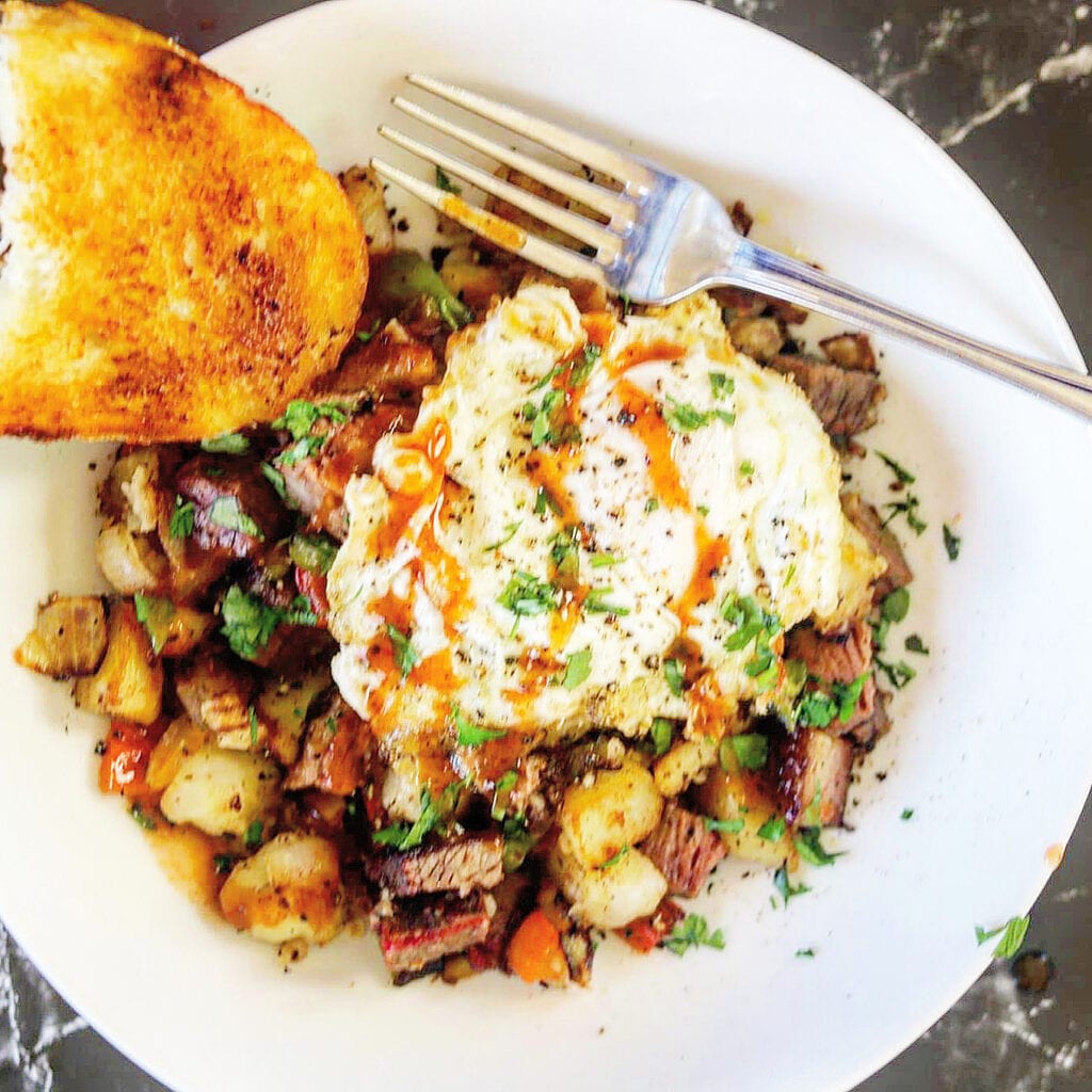 Smoked Brisket Hash