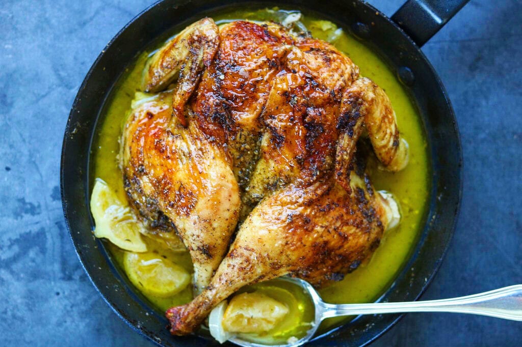 Skillet-Roasted Lemon Chicken
