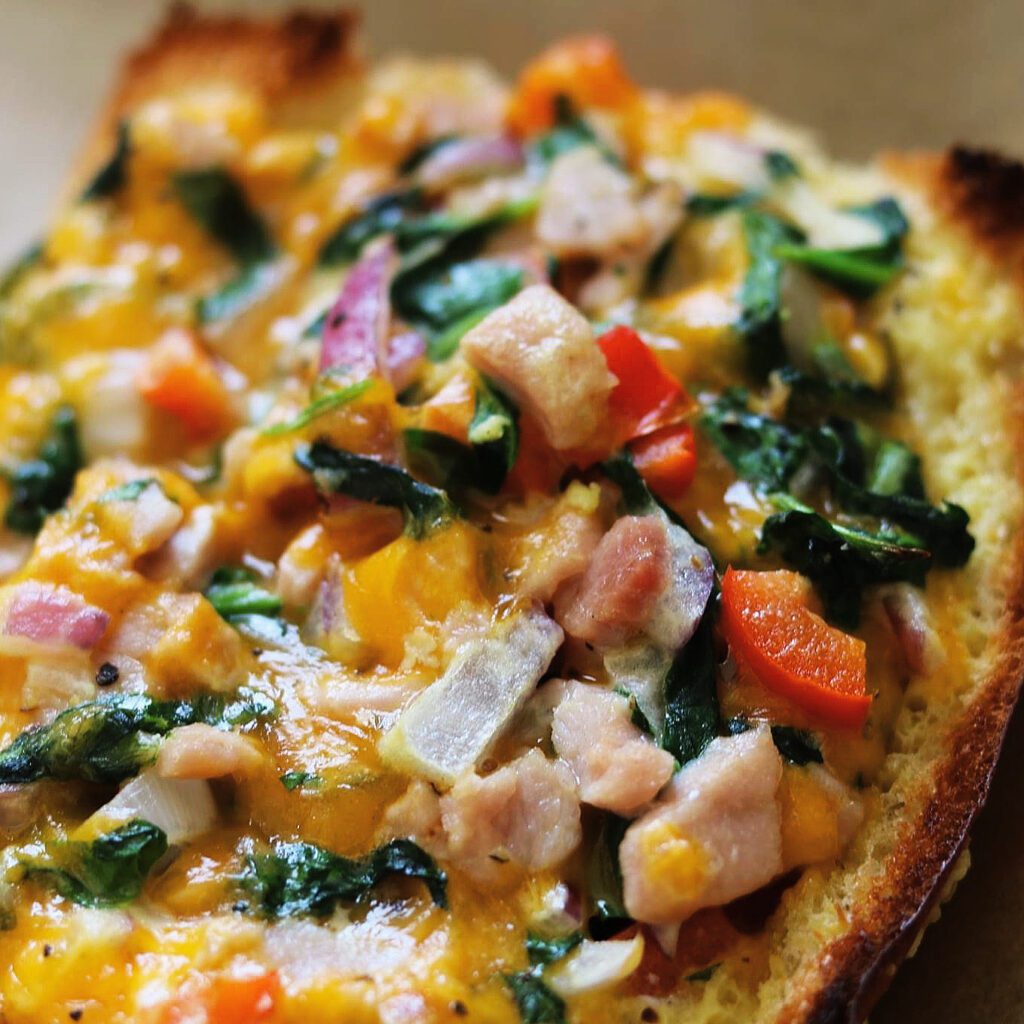 Ham and Cheese Boats