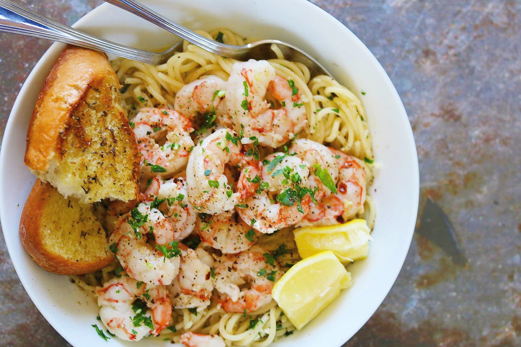 shrimp scampi pasta