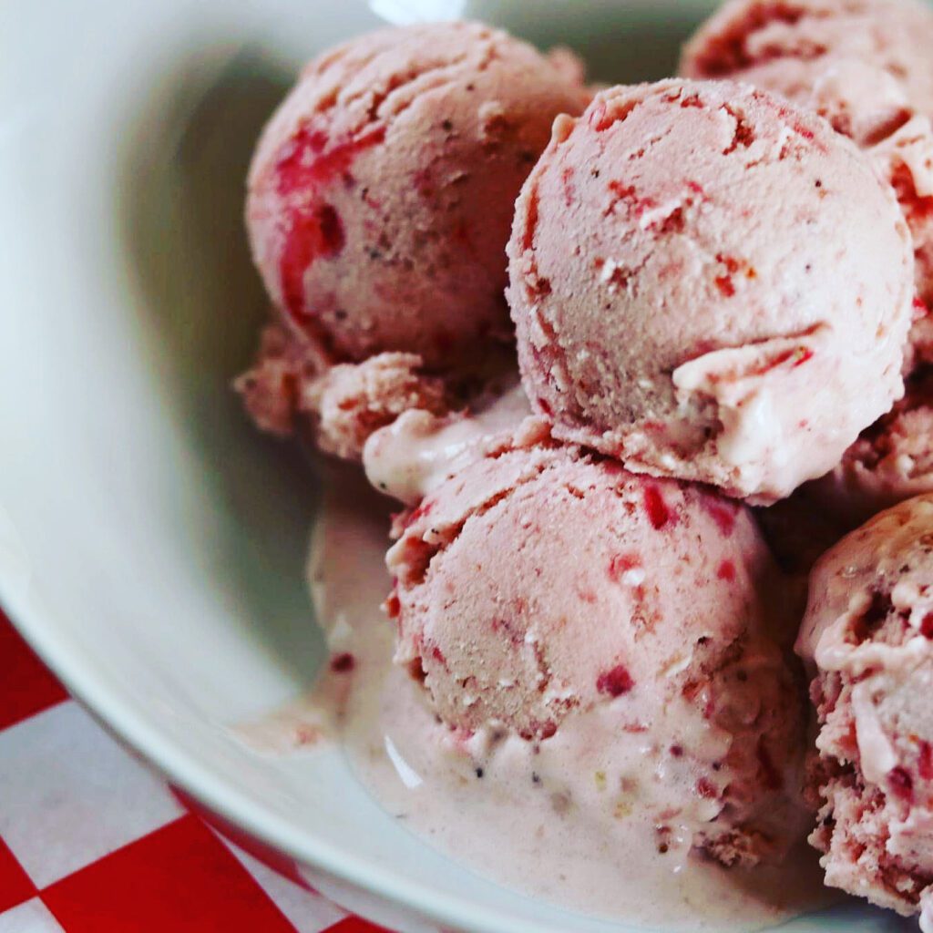 Ben & Jerry's Recipe for Homemade Strawberry Ice Cream